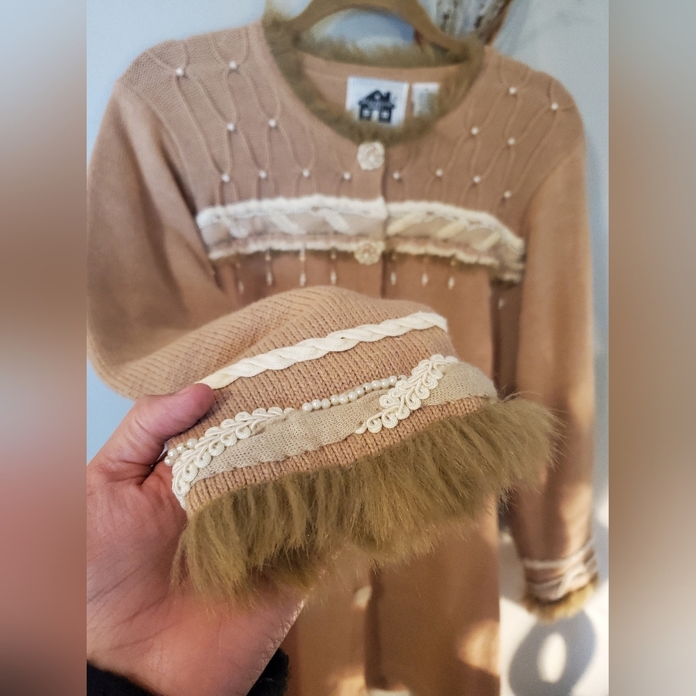 Storybook Knits Long Beaded Sweater - Picture 7 of 12